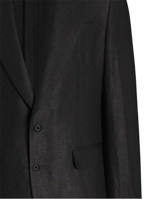 Blazer monopetto in lino DOLCE&GABBANA | G2QS6TFU4MCN0000